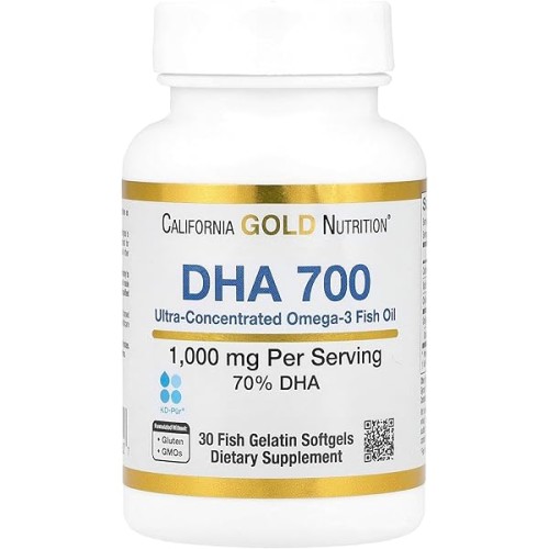 California Gold Nutrition Ultra-Concentrated Omega-3 Fish Oil, Fish Gelatin Softgels